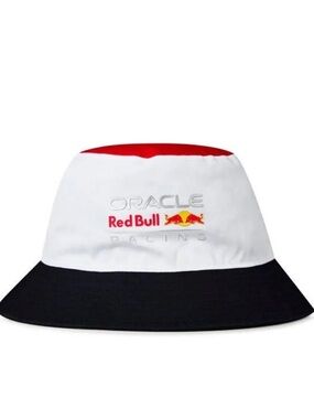 Red Bull Racing bucket Hat New Era Oracle - White, Red, Navy F1